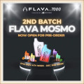 Flava 7000 퍼프 일회용 vape 포드