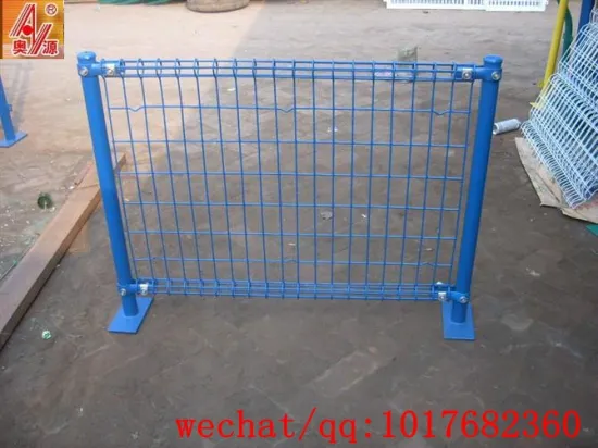 W section palisade fencing/new design decorative garden wrought iron fence