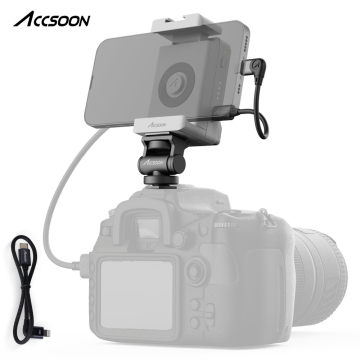 ACCSOON SEMO UIT02 Adattatore del trasmettitore video per iPad iPhone 14 Pro Monitoraggio della registrazione