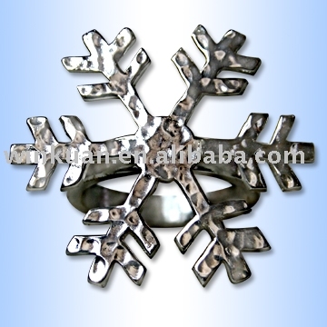 snowflake napkin holder