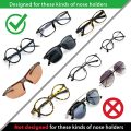 Gecko Grip Anti-Slip Clear Nose Pads for Eyeglasses