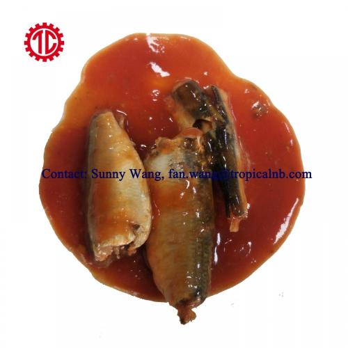 Hot Spicy Canned Sardine Fish In Tomato Sauce