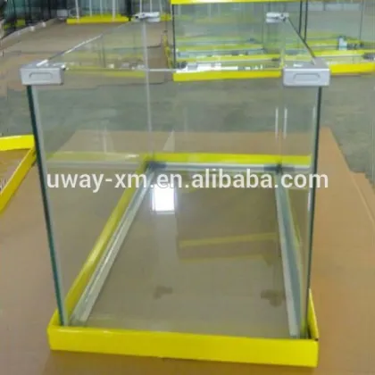 New arrival hot bending float glass aquarium fish tank