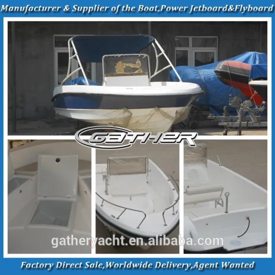 19ft/5.8m small fiberglass fishing boat