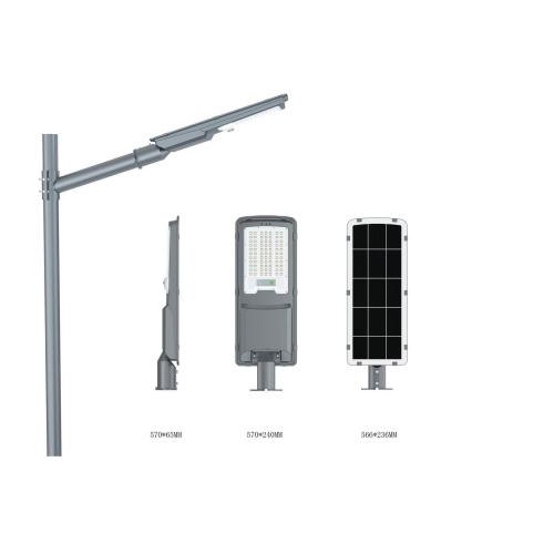 Luz de calle solar impermeable al aire libre de aluminio personalizada IP65