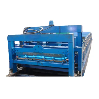 competitive price galzed rolf tile roll forming machine