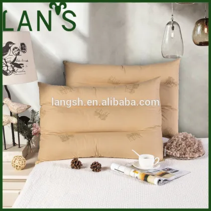 Cotton Fabric Camel Hair Filling Pillow