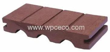 140x23mm Mothproof &amp; Weather Resistant Wpc Outdoor Decking 
