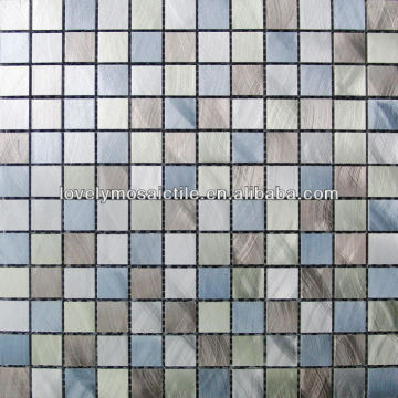 High Quality Metal Shiny Wall Tiles Aluminium Alloy Mosaic