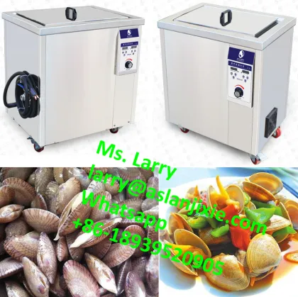 Seafood Ultrasonic Cleaning Tank: Lobster Cleaning Machine & Scallop Washer