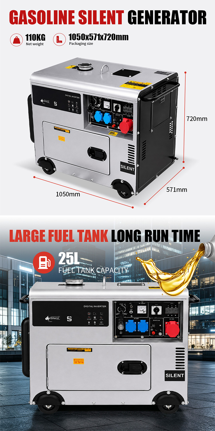 TKH6500ES Gasoline Generator(6)