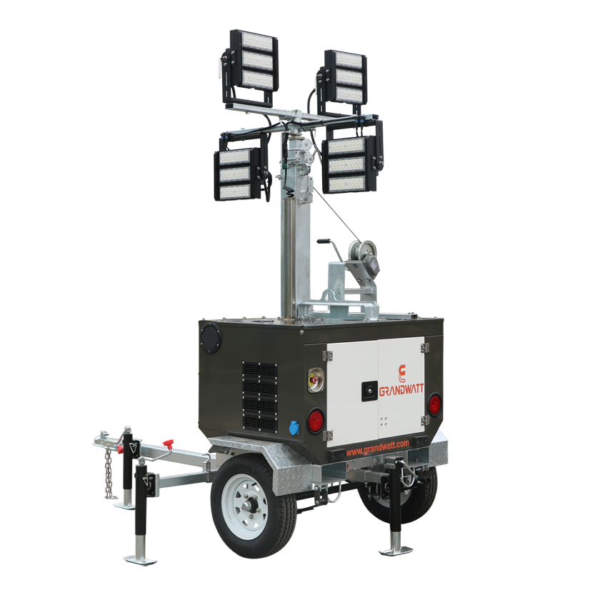 tragbarer LED Lighting Tower Trailer Mobile