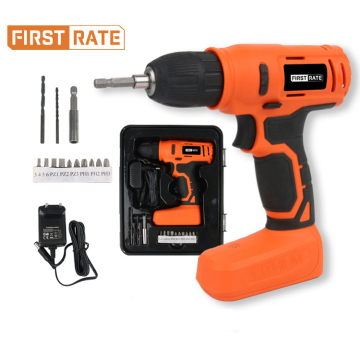 Cordless Rechargeable 8V Electric Drill Kit: Multifunctional Home Power Drill Set