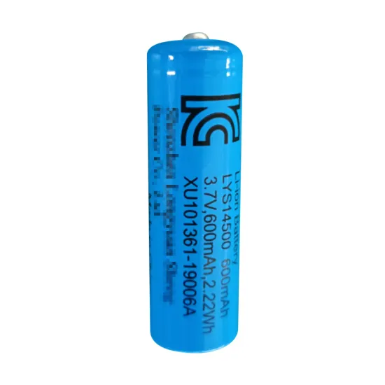 KC Certified Single 14500 Li-ion Rechargeable Battery: OEM Options Available
