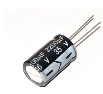Factory Wholesale ODM/OEM 2200Uf 35V Through Hole DIP Aluminum Electrolytic Capacitor
