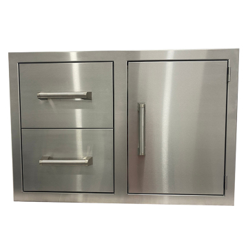 39 Inch Door Stainless Steel Storage Drawer Built-in Bbq Access Door And Outdoor Kitchen Drawer