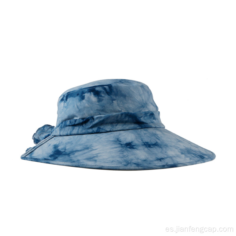 Gorra y sombrero con efecto tie dye