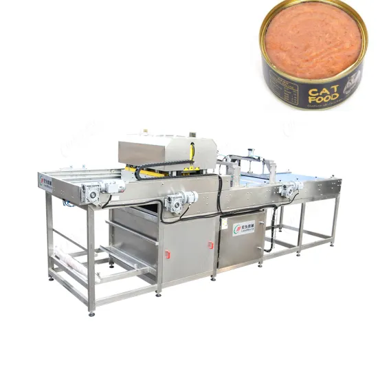Automatic Dog Food Canning and Filling Machine for Pet Food Processing