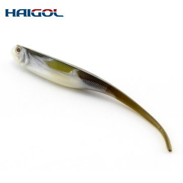 도매 6.3 "연필 꼬리 소프트 낚시 해상 낚시를위한 미끼