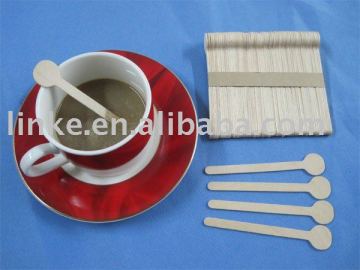 wooden coffee stirrers