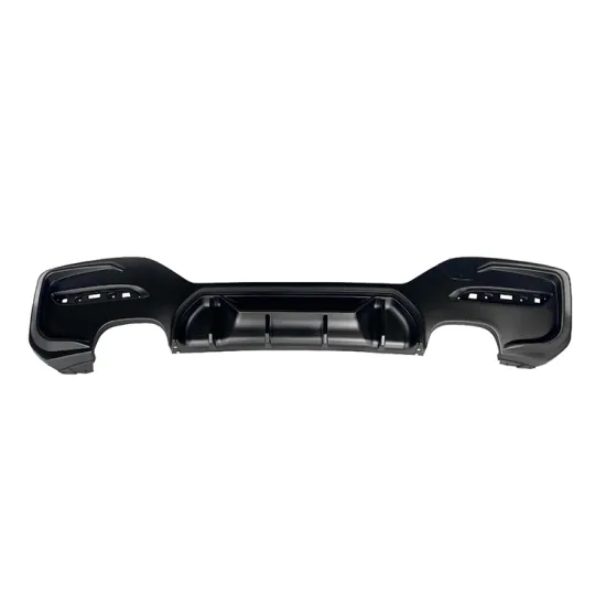 Competition Rear Diffuser Dual Outlet Dual Hole for BMW F20 LCI