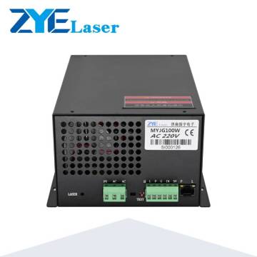 Fonte de alimentação a laser 100W Tubo laser 100W