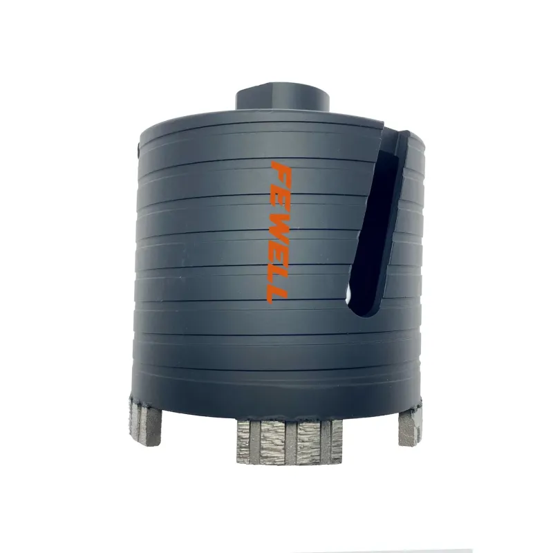 Hot Sale Silver Brazed Diamond Core Drill Bit for Dry Drilling in Reinforced Concrete