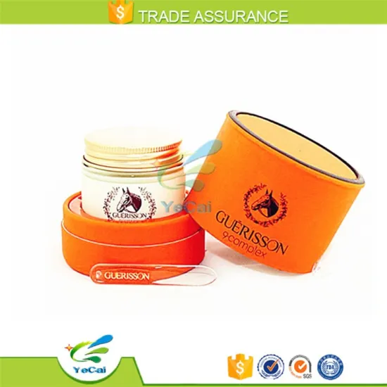 Fashion customized packaging printed paper cosmetics display design showcase