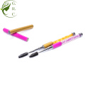 Mascara Brush with Crystal Portable Spiral Brushes Wands