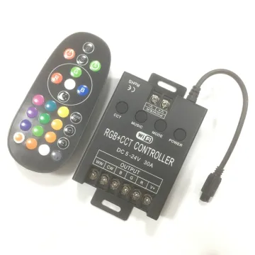 RF Wireless RGB Dimmer Control for High-Power LED Strip Lights