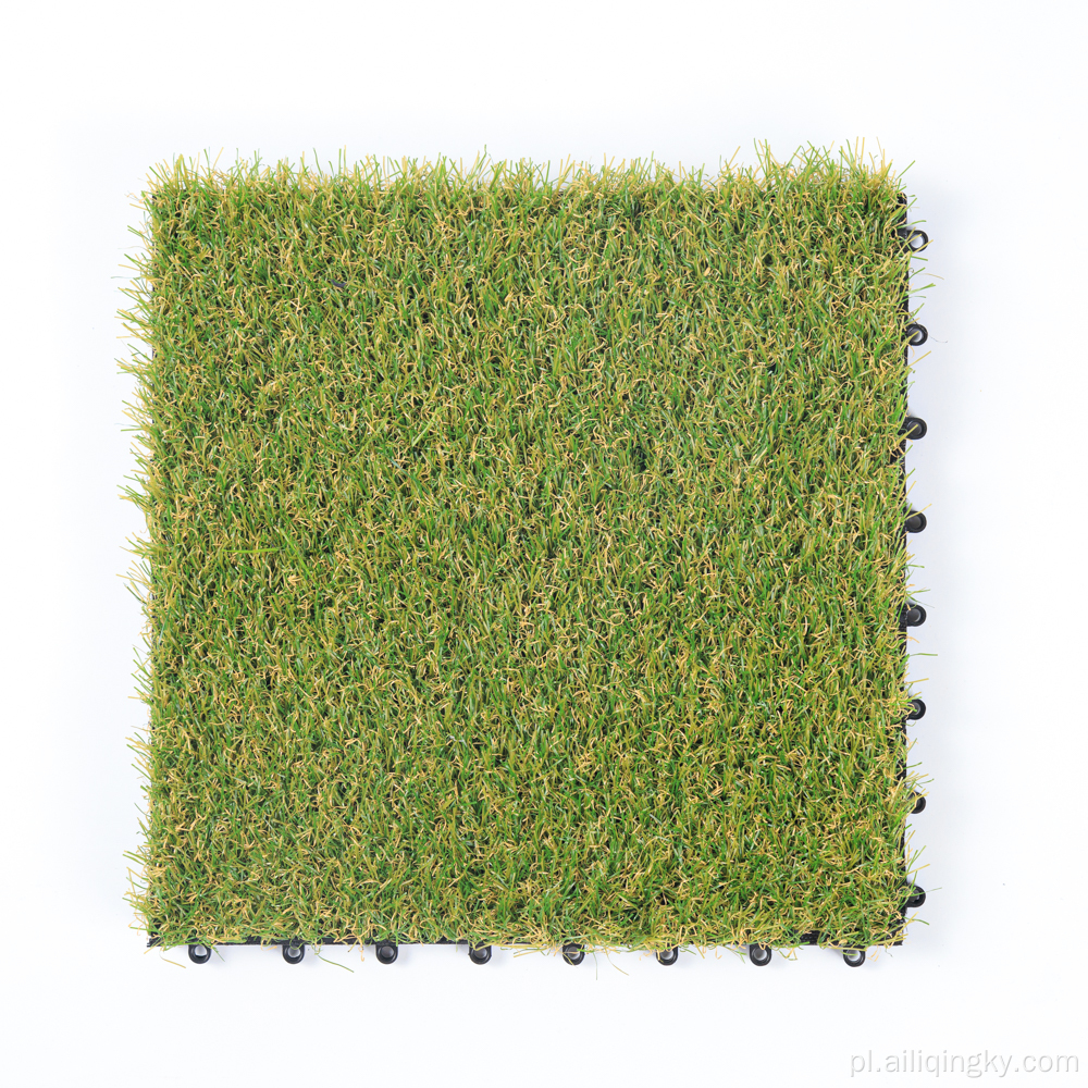 Płytki ze sztucznej trawy