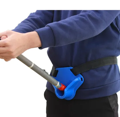 Adjustable Fishing Waist Belt with Rod Holder
