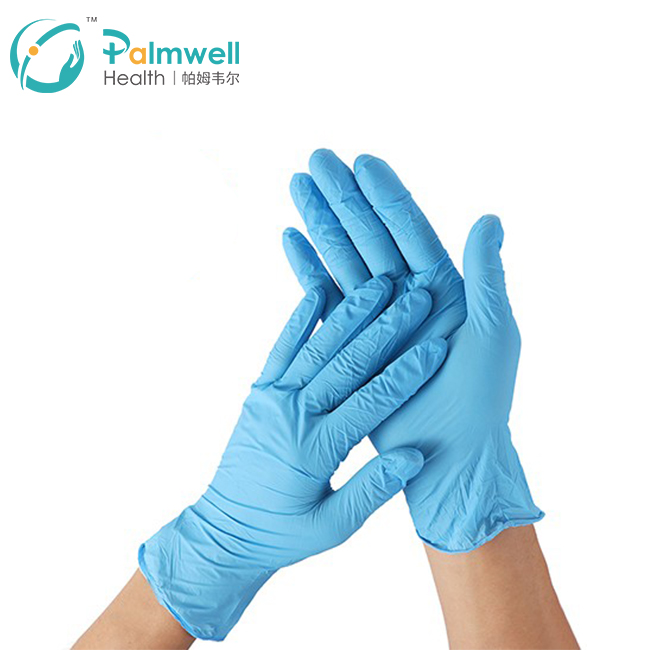 blue disposable powder free order nitrile gloves