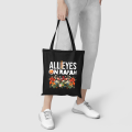 ALL EYES ON RAFAH Flower Canvas Bag