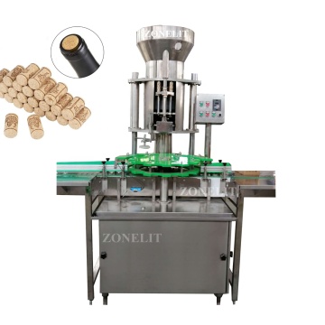 Automatic Wine Corking Machine for Plastic and Glass Bottles