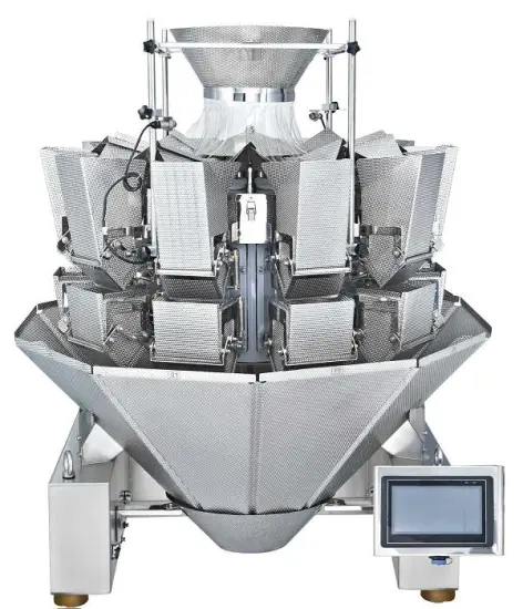 High Precision Waterproof Candy Packing Machine - Multihead Weigher for LCD Display