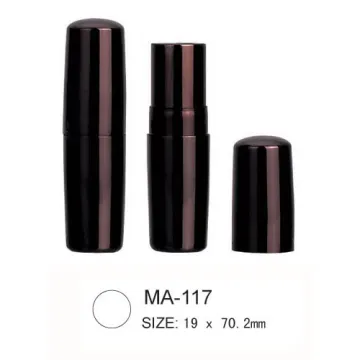 Round Shape Aluminium Lipstick Case