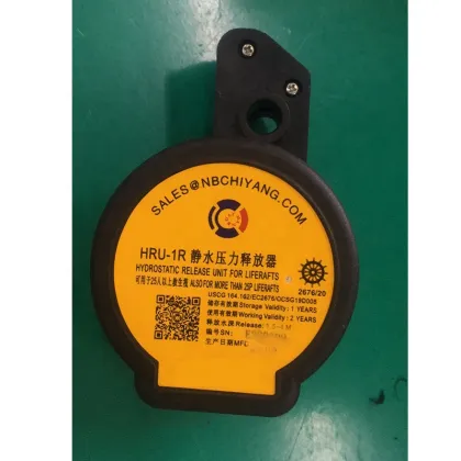Hydrostatic Release Unit (HRU) for Life Rafts