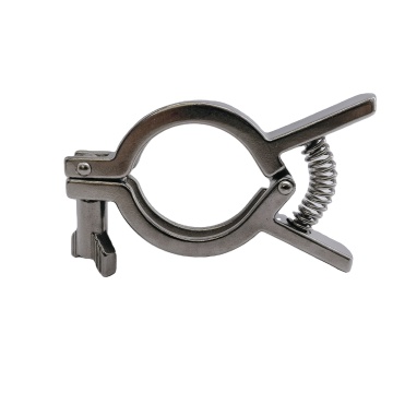 Stainless Steel SS304 Spring Tri Clamp Fittings untuk pipa dan peralatan penyuling