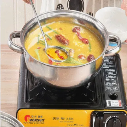 Stainless Steel Steamer Double-layer Soup Steaming pot
