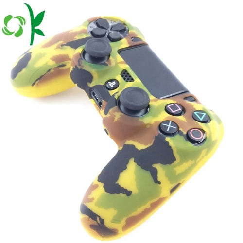 Étui de protection en silicone camouflage de haute qualité pour manette de jeu