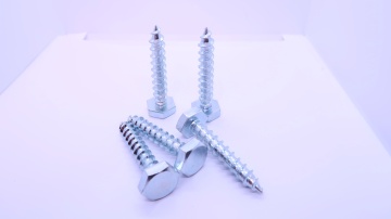Zinc-Plated Hex Head Self-Tapping Screws