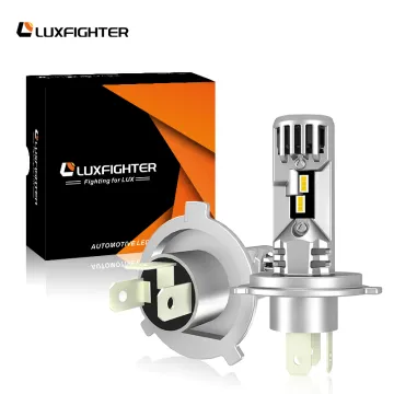 LUXFIGHTER Universal LED Headlight Bulbs for Car H1 H4 H7 H11 9006 9005