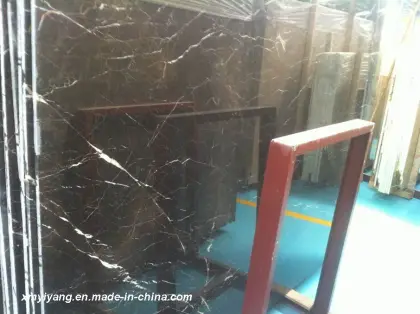 St. Laurent /Brown Marble Slab (YY-Polished Marble Saint Laurent slab)