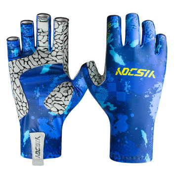 Top quality men women outdoor fishing gloves best SPF50+ UPF50+ fishing gloves