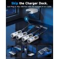باتری لیتیومی قابل شارژ USB-C 8PCS 1.5V AAA 1300mWh