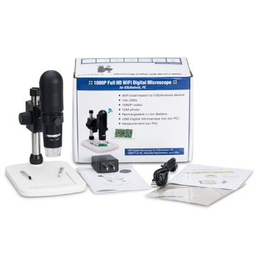 UM018G 1080P Microscopio digitale USB - Microscopio WiFi portatile ad alta risoluzione