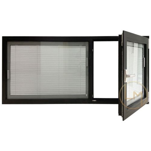 European Aluminium Tilt And Turn Double Glazed Windows