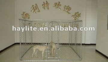 iron fence dog kennel