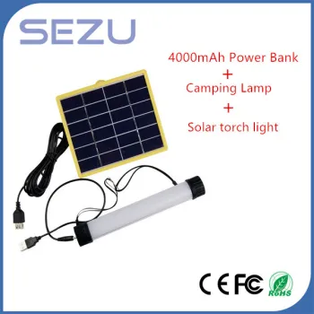3W Solar Panel 24 LED USB Charge Portable Outdoor Emergency Light